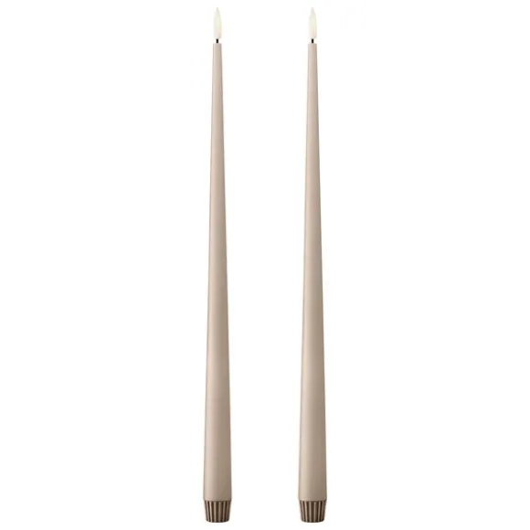 LED Taper Candle - Set of 2