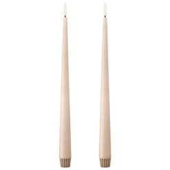LED Taper Candle - Set of 2