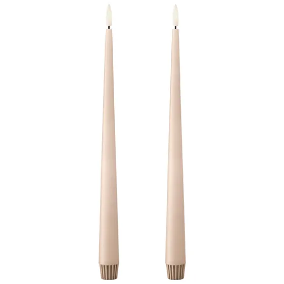 LED Taper Candle - Set of 2