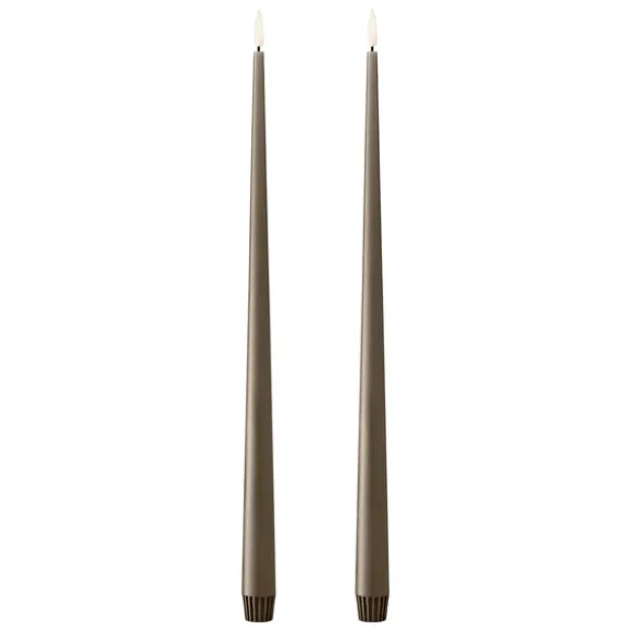 LED Taper Candle - Set of 2