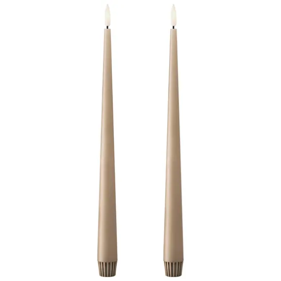 LED Taper Candle - Set of 2