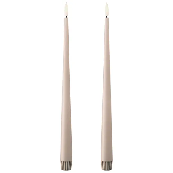 LED Taper Candle - Set of 2