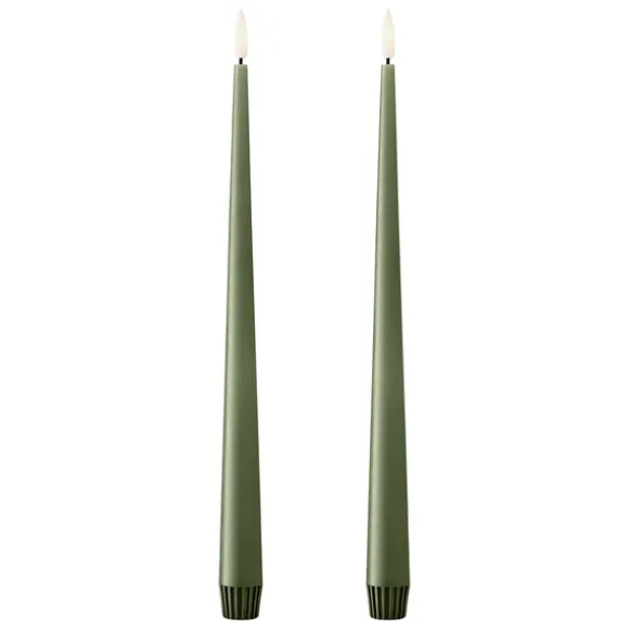 LED Taper Candle - Set of 2