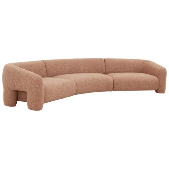 Lilo Curved 5 Seater Sofa