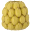 Limone Stoneware Vase - Yellow
