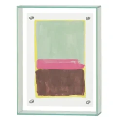 Linda Acrylic Photo Frame - Sea Foam
