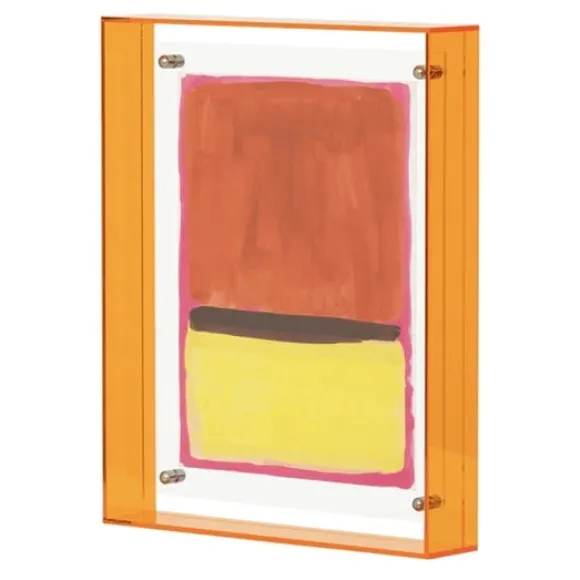 Linda Acrylic Photo Frame - Flame