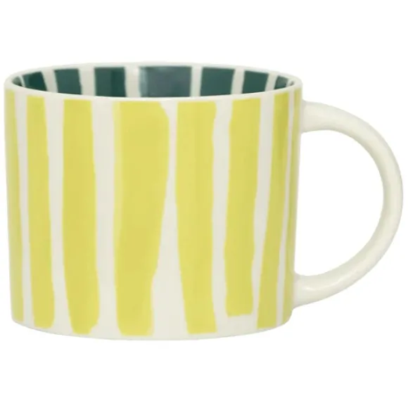 Linda Ceramic Tazza Mug A - Yellow