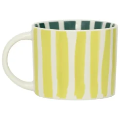 Linda Ceramic Tazza Mug A - Yellow