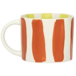 Linda Ceramic Tazza Mug B - Flame