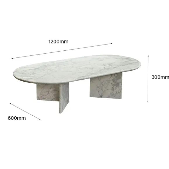 Lindy Oval Coffee Table