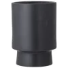 Mac Stoneware Flowerpot - Black