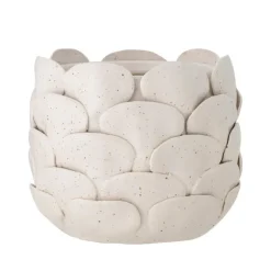 Madda Stoneware Flowerpot - Nature