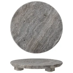 Margaret Travertine Tray - Grey