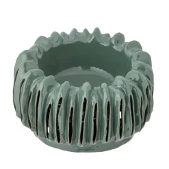 Mavel Stoneware Flowerpot - Green