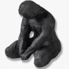 Meditating Man Art Piece