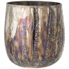 Milagro Glass Votive - Silver