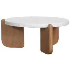 Native Terrazzo Tall Coffee Table - Small
