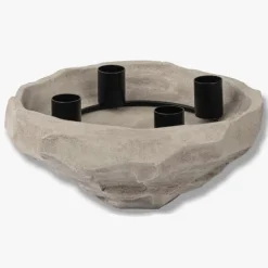 Nuki Candle Bowl Art Piece