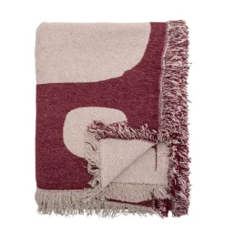 Olica Cotton Throw - Red