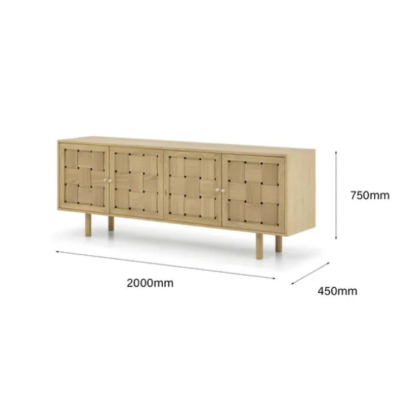 Otto 4 Doors Sideboard