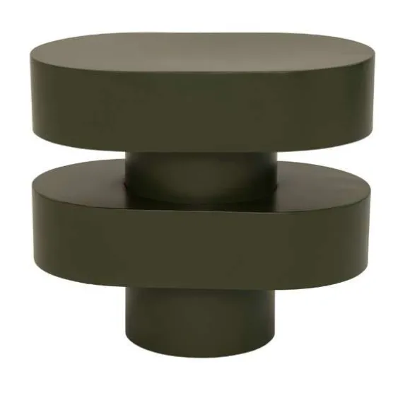 Ovaali Metal Side Table