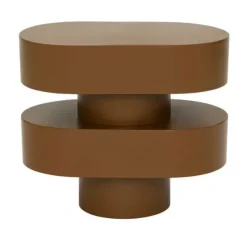 Ovaali Metal Side Table