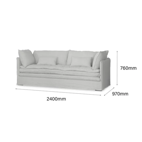 Pace 3 Seater Sofa With Arms