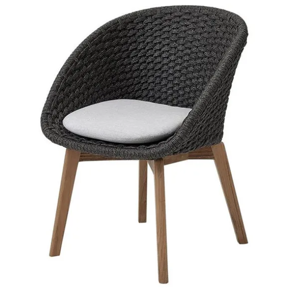 Peacock Dining Chair - Soft Rope