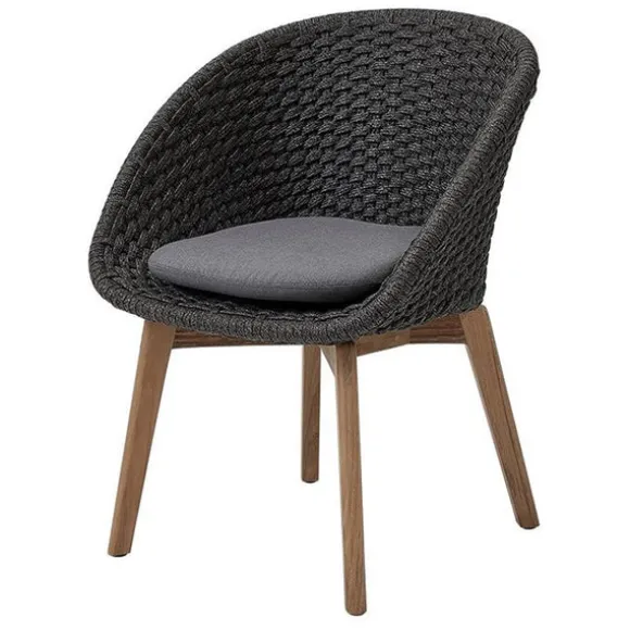 Peacock Dining Chair - Soft Rope