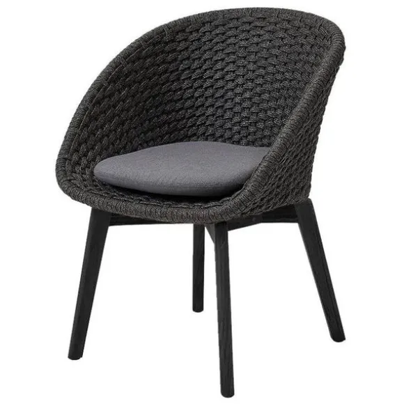 Peacock Dining Chair - Soft Rope