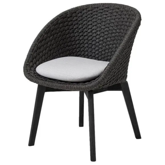 Peacock Dining Chair - Soft Rope