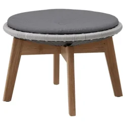 Peacock Footstool/Side Table