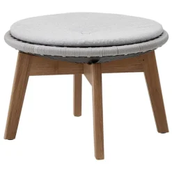 Peacock Footstool/Side Table