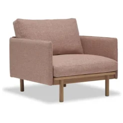 Pensive Fabric Lounge Chair