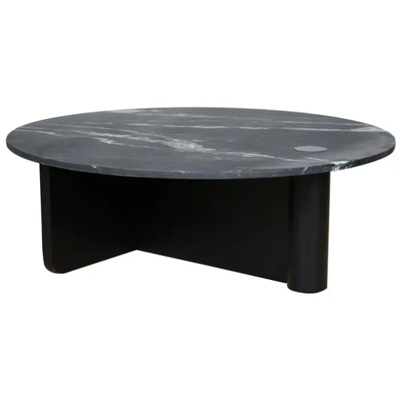 Pivot Round Marble Coffee Table