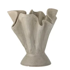 Plier Stoneware Vase - Nature