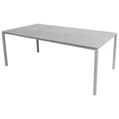Pure Rectangular Dining Table 2000mm - Outdoor