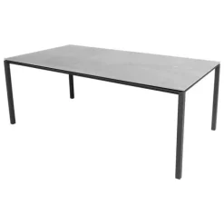Pure Rectangular Dining Table 2000mm - Outdoor
