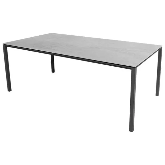 Pure Rectangular Dining Table 2000mm - Outdoor