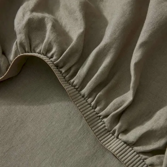 Ravello French Flax Linen Fitted Sheet
