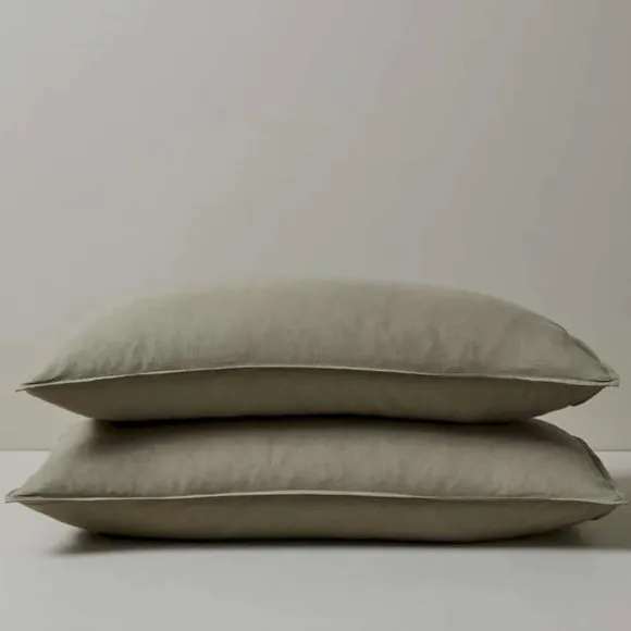 Ravello French Flax Linen Pillowcase - Set of 2
