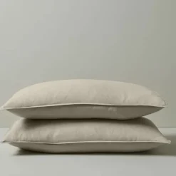 Ravello French Flax Linen Pillowcase - Set of 2