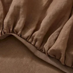 Ravello French Flax Linen Fitted Sheet