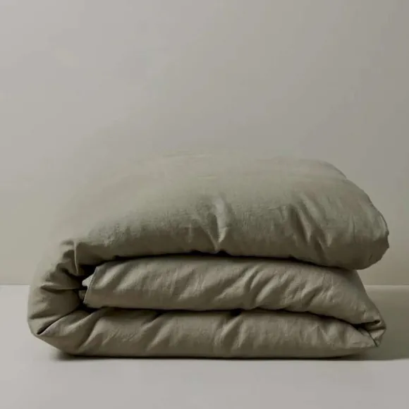 Ravello French Flax Linen Quilt Cover