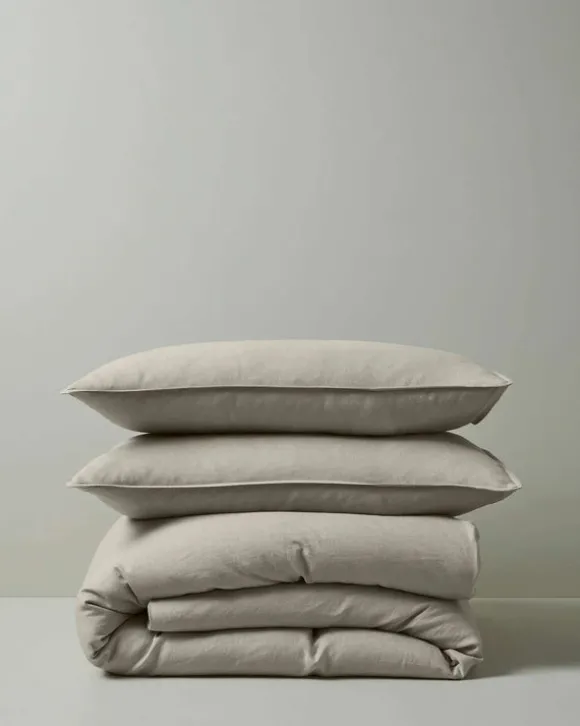 Ravello French Flax Linen Quilt Cover