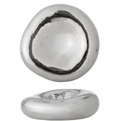 Shine Stoneware Bowl - Silver
