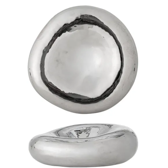 Shine Stoneware Bowl - Silver
