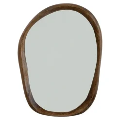 Shizu Large Mirror - Brown