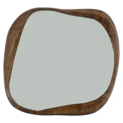 Shizu Medium Mirror - Brown